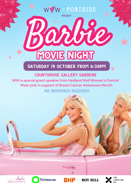 Barbie Movie Night A4